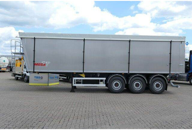 Mega MNL, Alu, 52m³, Kombitür, SAF, Luft-Lift - Semi-remorque benne: photos 2 Mega MNL, Alu, 52m³, Kombitür, SAF, Luft-Lift - Semi-remorque benne: photos 2