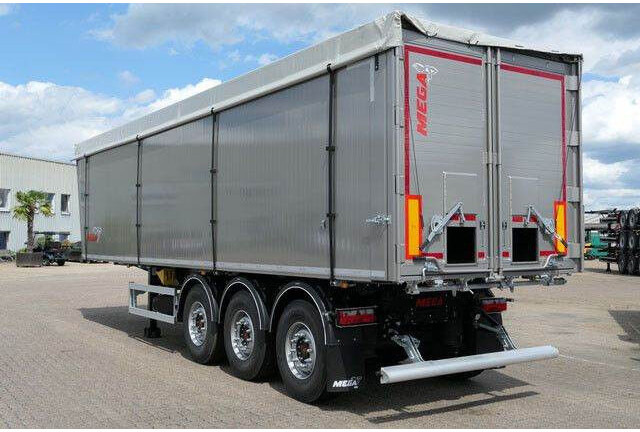 Mega MNL, Alu, 52m³, Kombitür, SAF, Luft-Lift - Semi-remorque benne: photos 5 Mega MNL, Alu, 52m³, Kombitür, SAF, Luft-Lift - Semi-remorque benne: photos 5