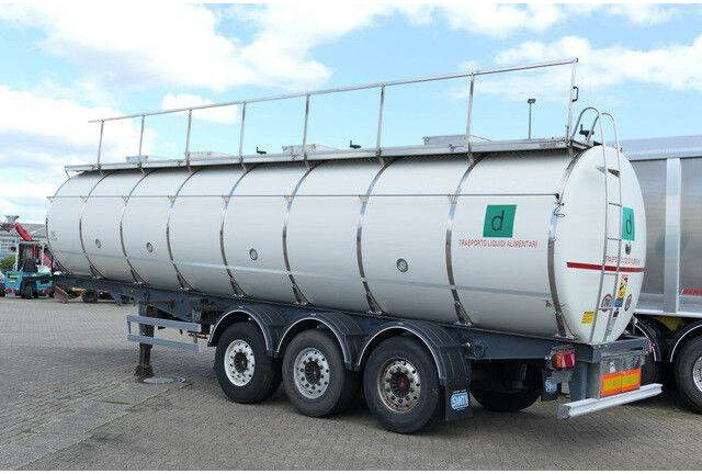 Menci SA 105/Lebensmittel Tank 32 cbm./12x auf Lager! - Semi-remorque citerne: photos 5 Menci SA 105/Lebensmittel Tank 32 cbm./12x auf Lager! - Semi-remorque citerne: photos 5