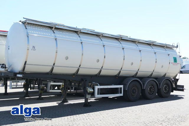 Menci SA 105/Lebensmittel Tank 32 cbm./Liftachse - Semi-remorque citerne: photos 1 Menci SA 105/Lebensmittel Tank 32 cbm./Liftachse - Semi-remorque citerne: photos 1