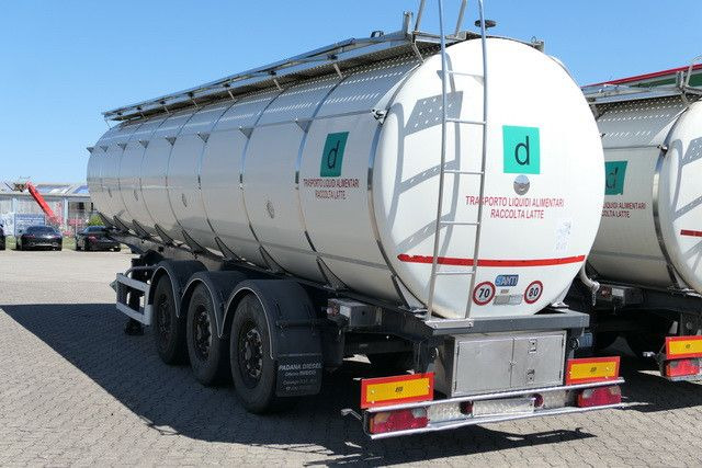 Menci SA 105/Lebensmittel Tank 32 cbm./Liftachse - Semi-remorque citerne: photos 2 Menci SA 105/Lebensmittel Tank 32 cbm./Liftachse - Semi-remorque citerne: photos 2
