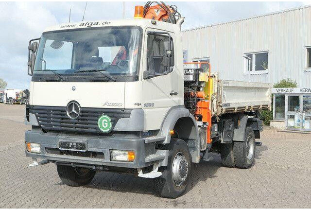 Mercedes-Benz 1828 Atego 4x4, Atlas AK 105.1, Funk, Hydr., AHK - Camion benne: photos 4 Mercedes-Benz 1828 Atego 4x4, Atlas AK 105.1, Funk, Hydr., AHK - Camion benne: photos 4