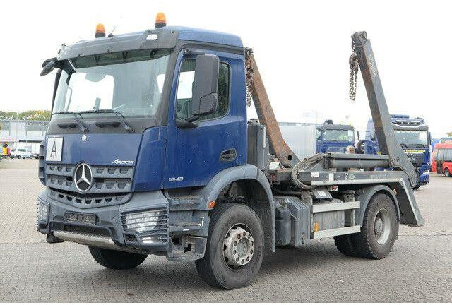Mercedes-Benz 1832 K Arocs 4x2, Hiab SLT 140, teleskop., Klima - Camion - système de câble: photos 5 Mercedes-Benz 1832 K Arocs 4x2, Hiab SLT 140, teleskop., Klima - Camion - système de câble: photos 5