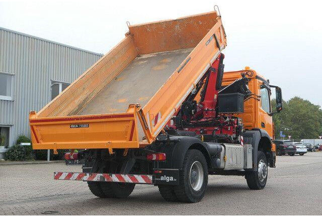 Mercedes-Benz 1835 AK Arocs 4x4, Meiller, Fassi F135AC, Funk - Camion benne: photos 3 Mercedes-Benz 1835 AK Arocs 4x4, Meiller, Fassi F135AC, Funk - Camion benne: photos 3