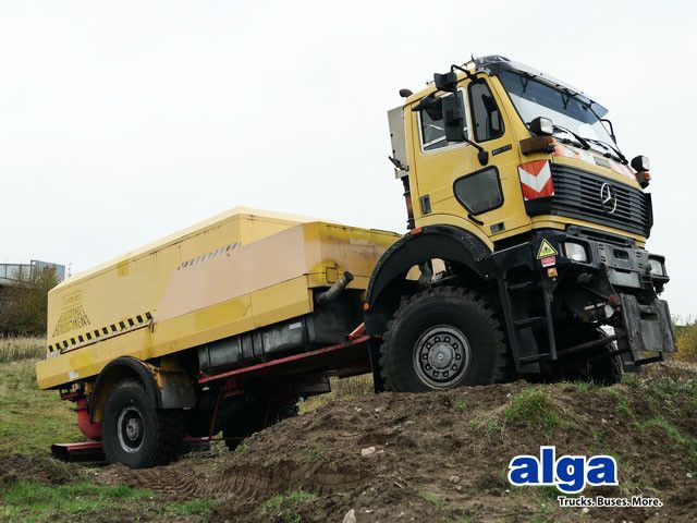 Mercedes-Benz 1838 AK 4x4, Allrad, Einzelbereifung, Wenig KM - Balayeuse de voirie: photos 1 Mercedes-Benz 1838 AK 4x4, Allrad, Einzelbereifung, Wenig KM - Balayeuse de voirie: photos 1