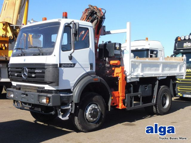 Mercedes-Benz 2024 AK 4x4, Tals AK 140.1 A3, Greifersteuerung - Camion benne, Camion grue: photos 1 Mercedes-Benz 2024 AK 4x4, Tals AK 140.1 A3, Greifersteuerung - Camion benne, Camion grue: photos 1