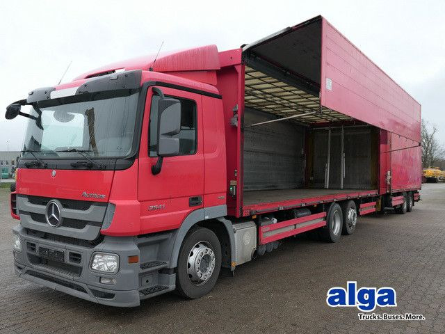 Mercedes-Benz 2541 L NR Actros 6x2, Schwenkwand, Klima, Lift - Camion pour le transport de boissons: photos 1 Mercedes-Benz 2541 L NR Actros 6x2, Schwenkwand, Klima, Lift - Camion pour le transport de boissons: photos 1