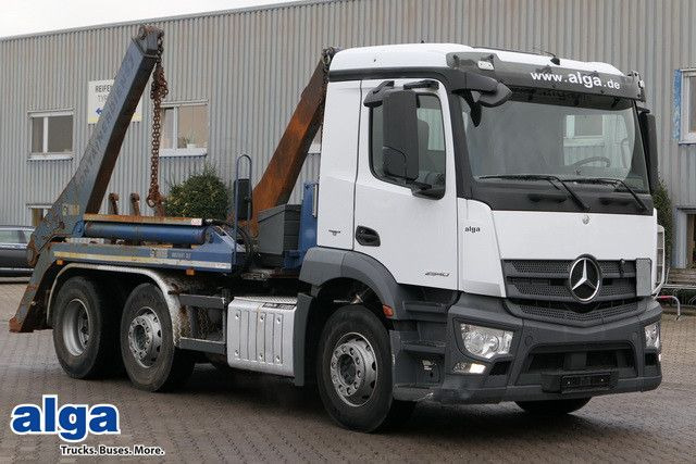 Mercedes-Benz 2640 Antos 6x2, Lenk-Lift-Achse, Klima, Tempomat - Camion multibenne: photos 1 Mercedes-Benz 2640 Antos 6x2, Lenk-Lift-Achse, Klima, Tempomat - Camion multibenne: photos 1