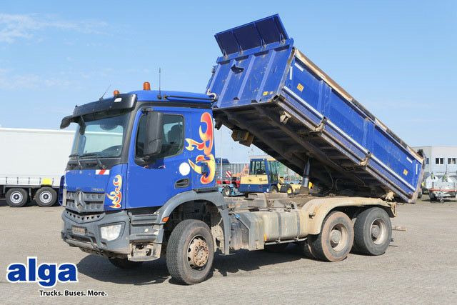 Mercedes-Benz 2643 K Arocs/6x4/Meiller/Plane/AHK/Klima - Camion benne: photos 1 Mercedes-Benz 2643 K Arocs/6x4/Meiller/Plane/AHK/Klima - Camion benne: photos 1