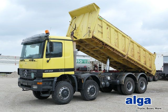 Mercedes-Benz 4140 AK Actros 8x8, Allrad, Meiller, 17m³ - Camion benne: photos 1 Mercedes-Benz 4140 AK Actros 8x8, Allrad, Meiller, 17m³ - Camion benne: photos 1