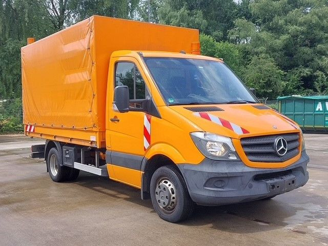 Mercedes-Benz 516 CDI Sprinter 4x2, Klima, AHK, Autom.,3. Sitz - Véhicule utilitaire benne: photos 4 Mercedes-Benz 516 CDI Sprinter 4x2, Klima, AHK, Autom.,3. Sitz - Véhicule utilitaire benne: photos 4