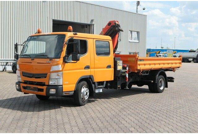 Camion benne Mitsubishi Fuso Canter 7C18D, Palfinger PK 7001-KA, DOKA: photos 8