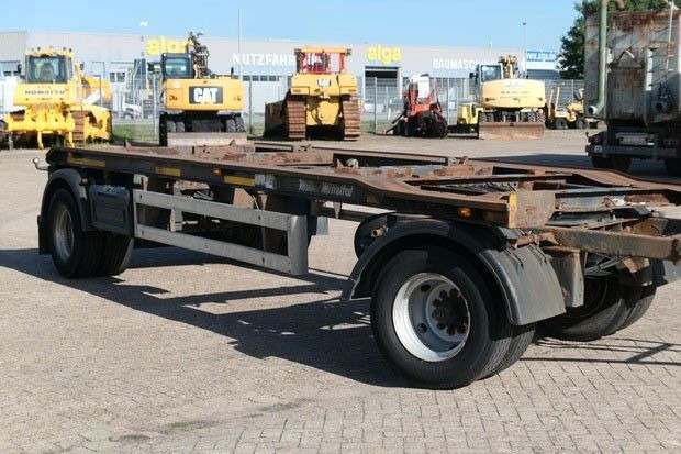 Müller-Mitteltal RA-T 18,0, Außenroller, Container, BPW, Behälter - Remorque ampliroll/ Multibenne: photos 2 Müller-Mitteltal RA-T 18,0, Außenroller, Container, BPW, Behälter - Remorque ampliroll/ Multibenne: photos 2