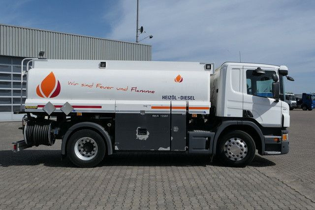Scania P 400, 2 Kammern, 13m³, Oben- u. Untenbefüllung - Camion citerne: photos 2 Scania P 400, 2 Kammern, 13m³, Oben- u. Untenbefüllung - Camion citerne: photos 2