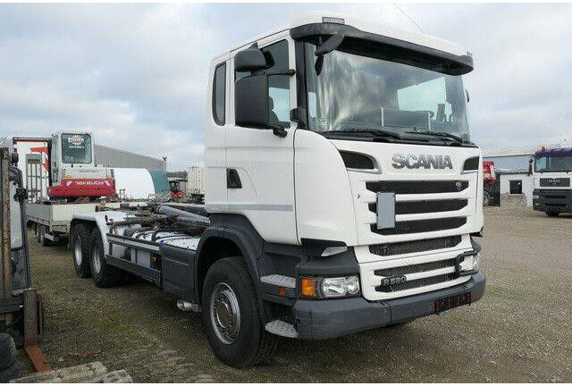 Scania R 580 6x4, V8-Motor, Meiller RS21, Retarder, AC - Camion ampliroll: photos 4 Scania R 580 6x4, V8-Motor, Meiller RS21, Retarder, AC - Camion ampliroll: photos 4