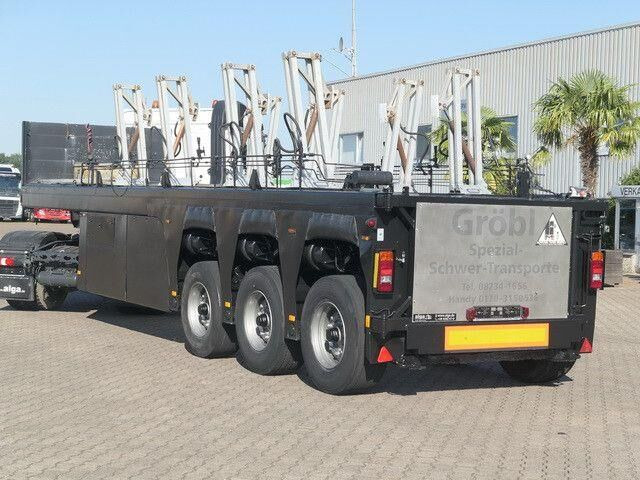 Langendorf Innenlader, 7,7mtr., Hydr. Palettenverriegelung - Semi-remorque: photos 4 Langendorf Innenlader, 7,7mtr., Hydr. Palettenverriegelung - Semi-remorque: photos 4