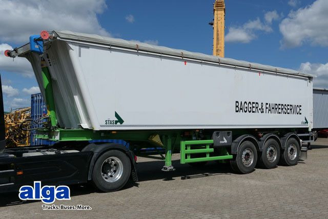 Stas S300CX, Alu, 46m³, Cramaro, SAF, Luft-Lift - Semi-remorque benne: photos 1 Stas S300CX, Alu, 46m³, Cramaro, SAF, Luft-Lift - Semi-remorque benne: photos 1