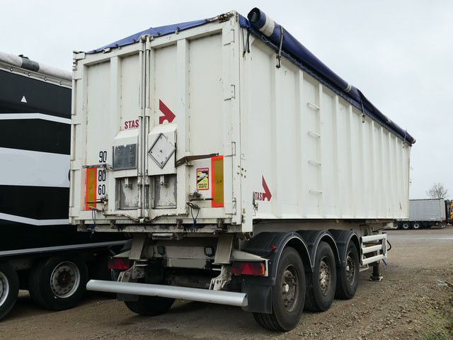 Stas S339CX, Alu, 50m³, Kombitür,Getreide,Alu-Chassis - Semi-remorque benne: photos 5 Stas S339CX, Alu, 50m³, Kombitür,Getreide,Alu-Chassis - Semi-remorque benne: photos 5