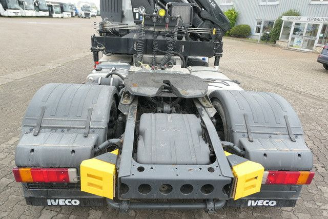 Iveco 460 Stralis 4x2, Kran HMF 1320K3, Hydr., Klima - Tracteur routier: photos 4 Iveco 460 Stralis 4x2, Kran HMF 1320K3, Hydr., Klima - Tracteur routier: photos 4