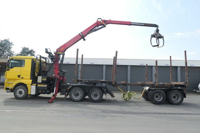 MAN 26.540 TGX/6x4/540 PS/Kran Epsilon/Blattfederung - Tracteur routier: photos 2 MAN 26.540 TGX/6x4/540 PS/Kran Epsilon/Blattfederung - Tracteur routier: photos 2