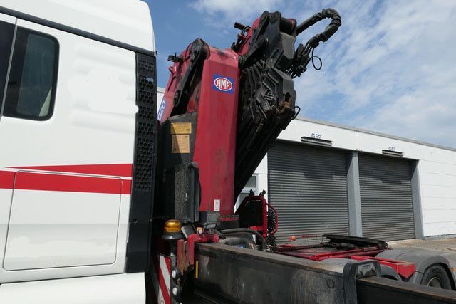 MAN 28.500 TGX 6X2-2 BLS, Kran HMF 5020-K6, Funk,23m - Tracteur routier: photos 5 MAN 28.500 TGX 6X2-2 BLS, Kran HMF 5020-K6, Funk,23m - Tracteur routier: photos 5