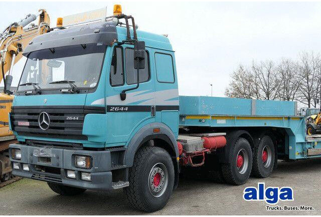 Mercedes-Benz 2644 S 6x4, Hydr., Blattfederung, 321tkm, ZSA - Tracteur routier: photos 1 Mercedes-Benz 2644 S 6x4, Hydr., Blattfederung, 321tkm, ZSA - Tracteur routier: photos 1