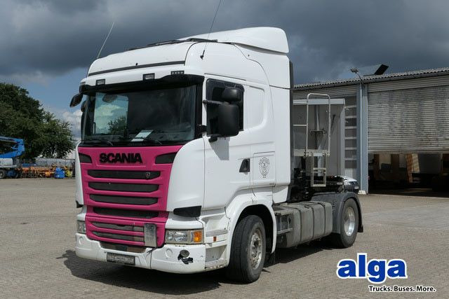 Scania R 410 4x2, Retarder, Hydr., Alu-Felgen, Klima - Tracteur routier: photos 1 Scania R 410 4x2, Retarder, Hydr., Alu-Felgen, Klima - Tracteur routier: photos 1