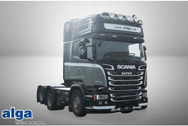 Scania R 580 6x2, Retarder, Klima, Hydr., Voll-Luft - Tracteur routier: photos 1 Scania R 580 6x2, Retarder, Klima, Hydr., Voll-Luft - Tracteur routier: photos 1