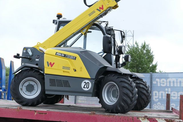Wacker Neuson TH 412 4x4/nur 150 Std./wie NEU! - Chargeuse sur pneus: photos 2 Wacker Neuson TH 412 4x4/nur 150 Std./wie NEU! - Chargeuse sur pneus: photos 2