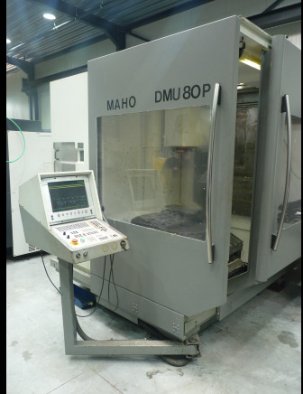 CNC Fraiseuse 5 axes simultanés Deckel Maho DMU 80P - Fraiseuse: photos 1 CNC Fraiseuse 5 axes simultanés Deckel Maho DMU 80P - Fraiseuse: photos 1