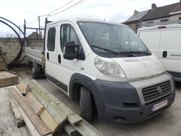 Camionnette double cabine plateau (Pour pièces) Fiat ducato - Fourgon plateau, Utilitaire double cabine: photos 4 Camionnette double cabine plateau (Pour pièces) Fiat ducato - Fourgon plateau, Utilitaire double cabine: photos 4