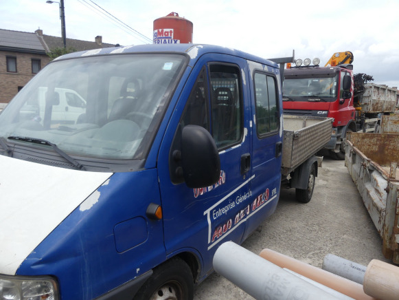 Camionnette double cabine plateau (à reconditionner) Fiat ducato - Fourgon plateau, Utilitaire double cabine: photos 2 Camionnette double cabine plateau (à reconditionner) Fiat ducato - Fourgon plateau, Utilitaire double cabine: photos 2