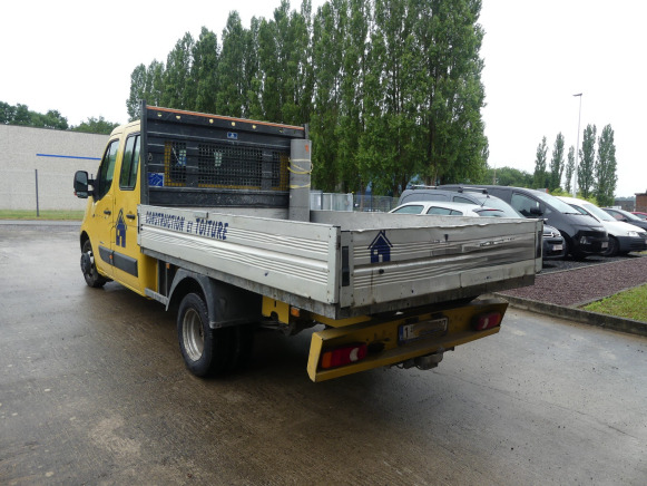 Camionnette plateau double cabine Renault Master DCI150 (2012-171.164 km-VIN:VF1MBH6F346533282) - Fourgon plateau, Utilitaire double cabine: photos 5 Camionnette plateau double cabine Renault Master DCI150 (2012-171.164 km-VIN:VF1MBH6F346533282) - Fourgon plateau, Utilitaire double cabine: photos 5