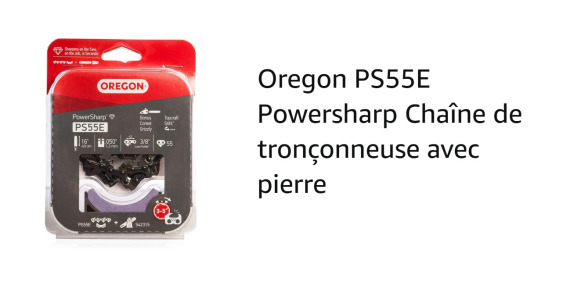 Chaîne de tronçonneuse OREGON PS55E - Machine à métaux: photos 1 Chaîne de tronçonneuse OREGON PS55E - Machine à métaux: photos 1
