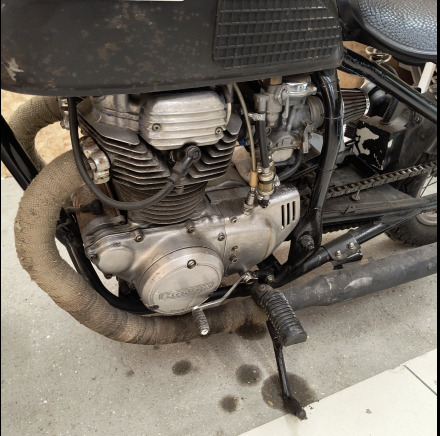Moto Honda Cajun - Motocyclette: photos 5 Moto Honda Cajun - Motocyclette: photos 5