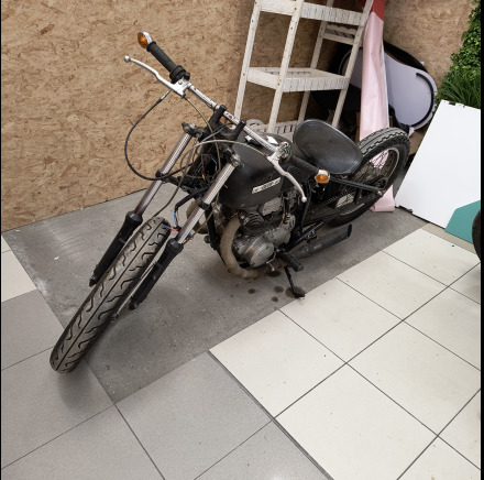 Moto Honda Cajun - Motocyclette: photos 1 Moto Honda Cajun - Motocyclette: photos 1