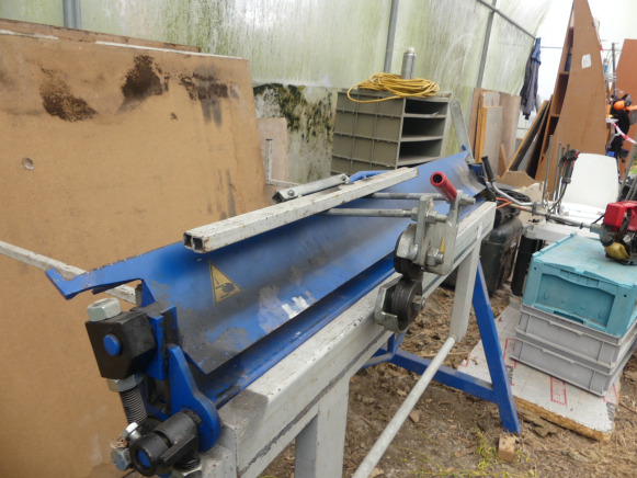 Plieuse de chantier marque et modèle inconnu - Machine à métaux: photos 4 Plieuse de chantier marque et modèle inconnu - Machine à métaux: photos 4