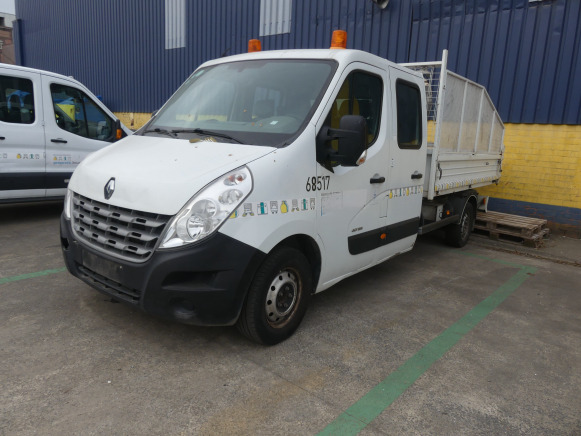 REF:6517 - Camionnette benne basculante Renault Master (VIN: VF1VBH4S250750698) - Véhicule utilitaire benne, Utilitaire double cabine: photos 1 REF:6517 - Camionnette benne basculante Renault Master (VIN: VF1VBH4S250750698) - Véhicule utilitaire benne, Utilitaire double cabine: photos 1