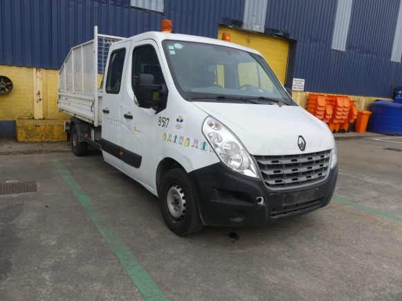 REF:6517 - Camionnette benne basculante Renault Master (VIN: VF1VBH4S250750698) - Véhicule utilitaire benne, Utilitaire double cabine: photos 2 REF:6517 - Camionnette benne basculante Renault Master (VIN: VF1VBH4S250750698) - Véhicule utilitaire benne, Utilitaire double cabine: photos 2