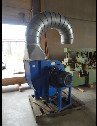 Turbine d'aspiration pour copeaux et tuyaux - Équipement CVC: photos 1 Turbine d'aspiration pour copeaux et tuyaux - Équipement CVC: photos 1