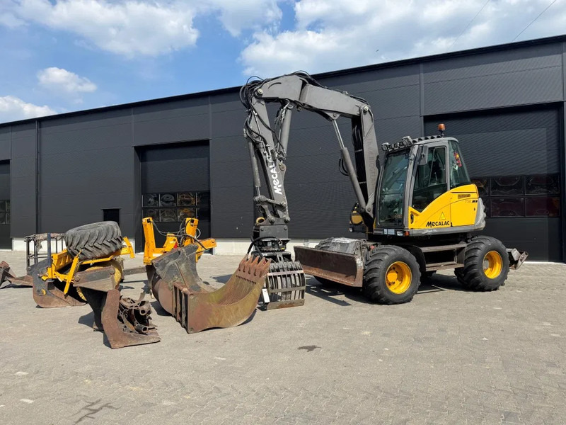 Mecalac 714MW FULL ATTACHMENTS OVERCOMPLEET !!! - Pelle sur pneus: photos 2 Mecalac 714MW FULL ATTACHMENTS OVERCOMPLEET !!! - Pelle sur pneus: photos 2