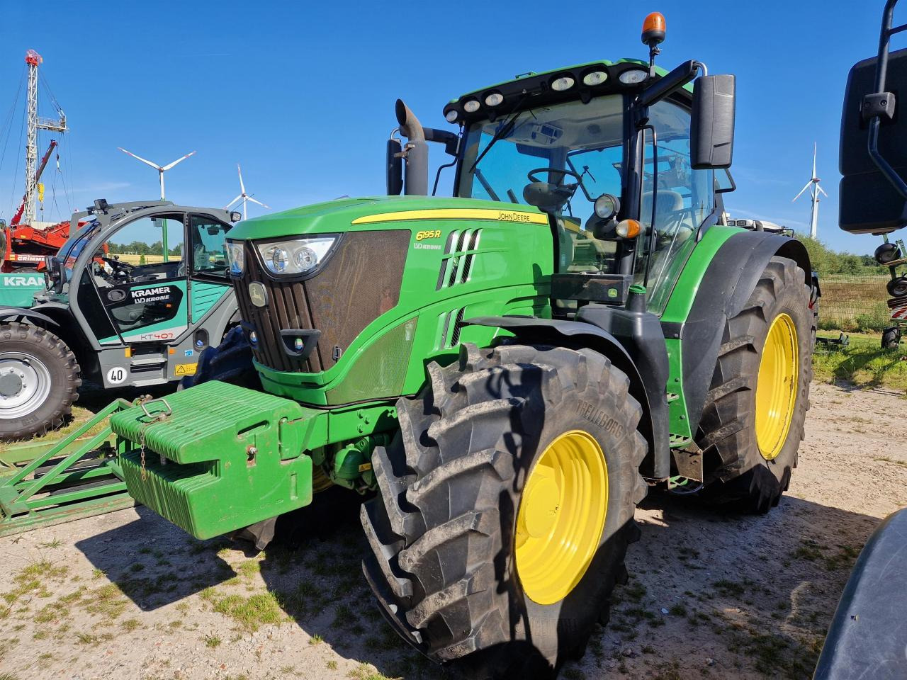 John Deere 6195R - Tracteur agricole: photos 1 John Deere 6195R - Tracteur agricole: photos 1