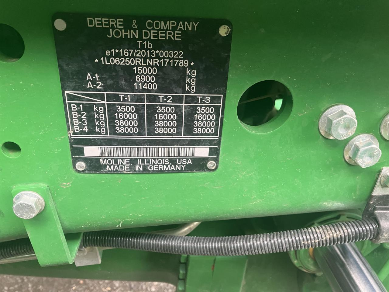 John Deere 6R 250 - Tracteur agricole: photos 5 John Deere 6R 250 - Tracteur agricole: photos 5