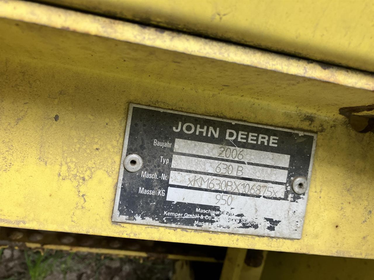 John Deere 7380 - Ensileuse: photos 5 John Deere 7380 - Ensileuse: photos 5
