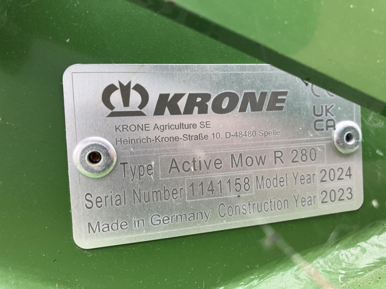 Krone ActiveMow R 280 - Faucheuse: photos 5 Krone ActiveMow R 280 - Faucheuse: photos 5