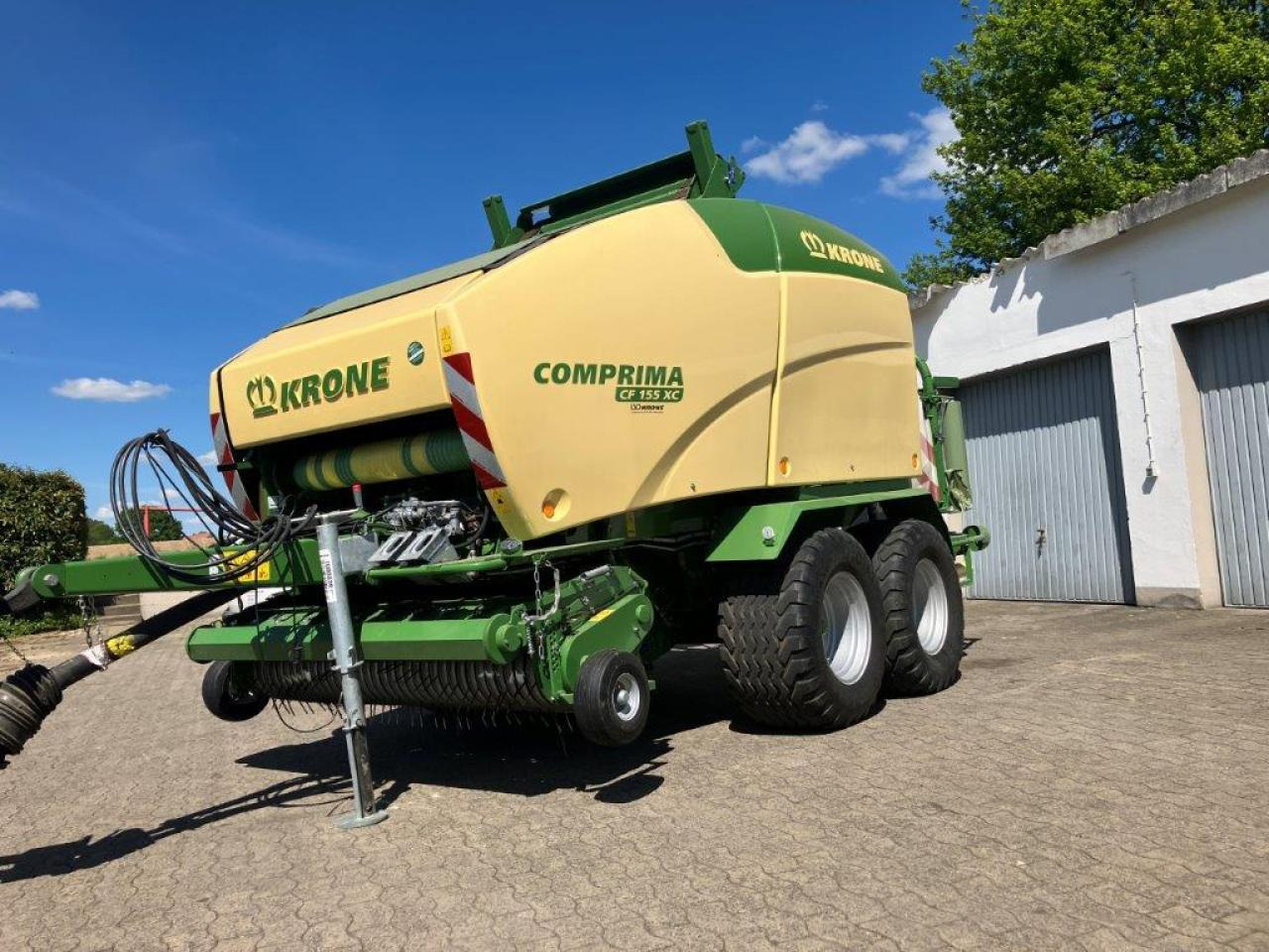 Krone CF 155 XC - Presse à balles rondes: photos 4 Krone CF 155 XC - Presse à balles rondes: photos 4