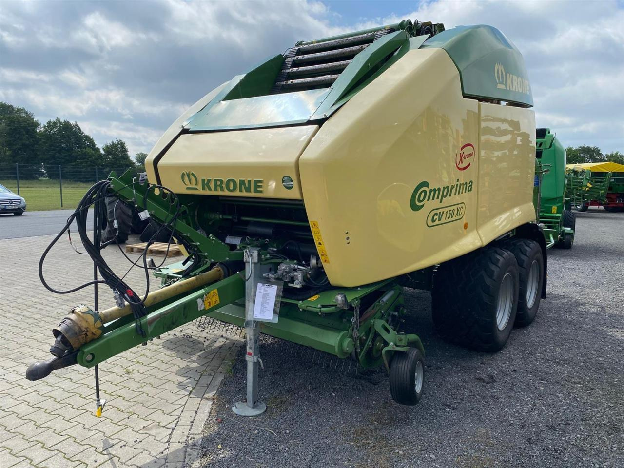 Krone CV 150 XC x-treme - Presse à balles rondes: photos 4 Krone CV 150 XC x-treme - Presse à balles rondes: photos 4
