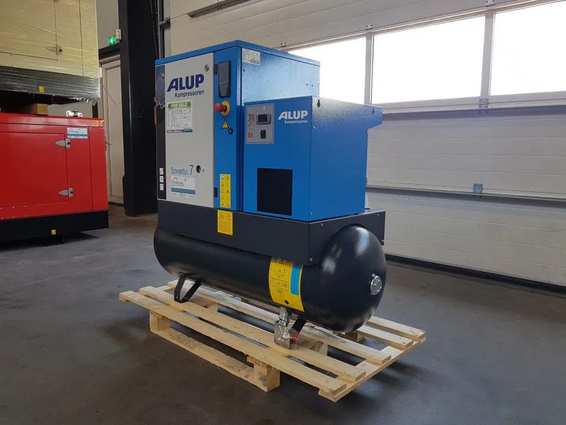 Alup Sonetto 7.5 + 200 Elektrische Schroefcompressor met ketel en droger 5.5 kW 750 L / min 10 Bar - Compresseur d'air: photos 4 Alup Sonetto 7.5 + 200 Elektrische Schroefcompressor met ketel en droger 5.5 kW 750 L / min 10 Bar - Compresseur d'air: photos 4