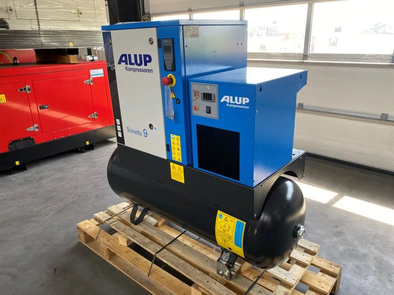 Alup Sonetto 9+ 270 Elektrische Schroefcompressor met ketel en droger 7.5 kW 980 L / min 10 Bar - Compresseur d'air: photos 4 Alup Sonetto 9+ 270 Elektrische Schroefcompressor met ketel en droger 7.5 kW 980 L / min 10 Bar - Compresseur d'air: photos 4