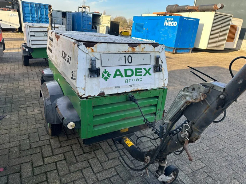 Atlas-Copco XAS 57 DD Deutz 3 m3 / min 23 kW 7 Bar Mobiele Diesel Compressor op aanhanger - Compresseur d'air: photos 5 Atlas-Copco XAS 57 DD Deutz 3 m3 / min 23 kW 7 Bar Mobiele Diesel Compressor op aanhanger - Compresseur d'air: photos 5